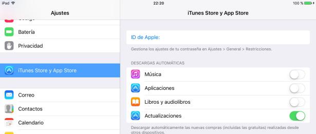 Actualizaciones Automáticas en iOS