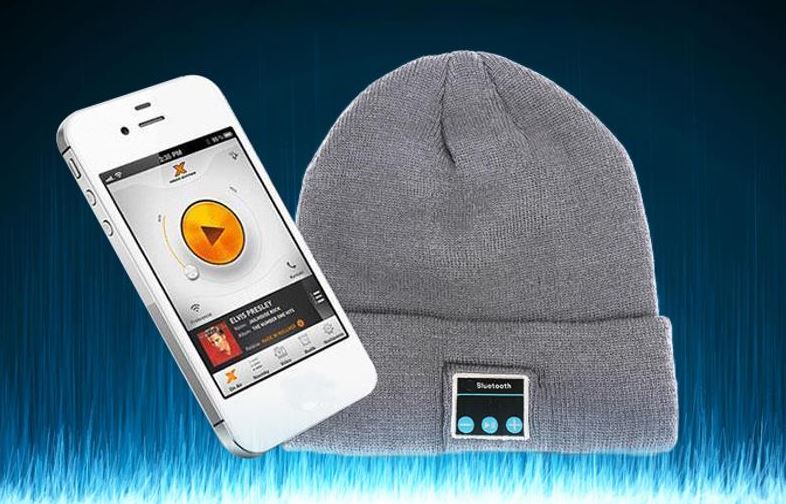 Gorras de lana Bluetooth para escuchar música