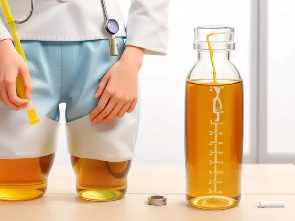 chiste de la muestra de orina resultado