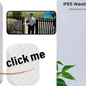 Monitor de PUERTA WiFi con Batería Propia